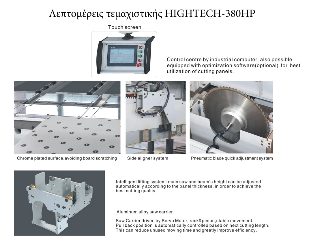 HighTech Οριζόντιες τεμαχιστικές